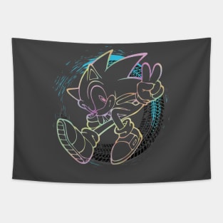 Sonic The Hedgehog - Sonic Full Speed - Type B - Colorful Tapestry