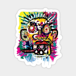 face in color Magnet