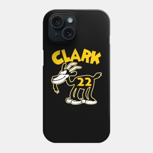 Caitlin Clark GOAT 4, Classic Steamboat Willie Goat Phone Case