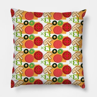 Pizza Toppings Pillow