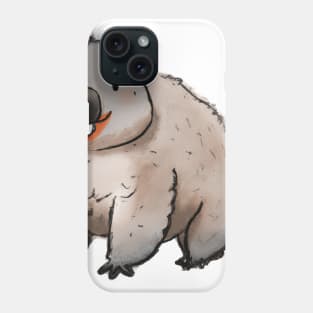 Cute Wombat Drawing Phone Case