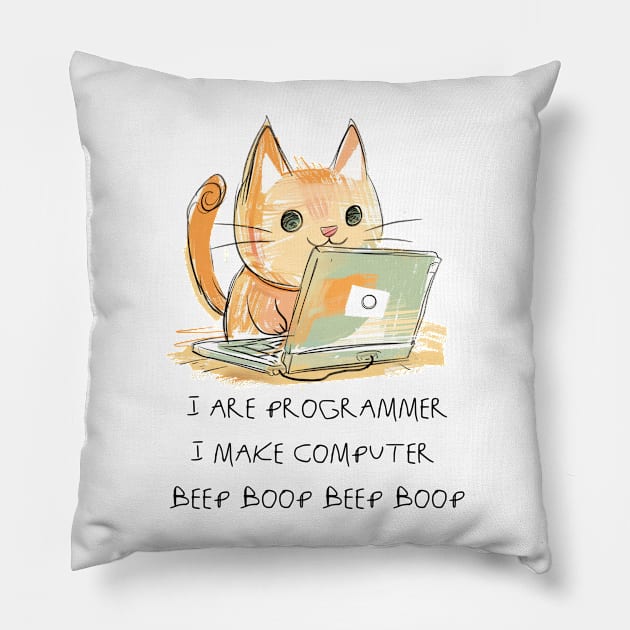 I are Programmer.I make computer Pillow by VeryBadDrawings