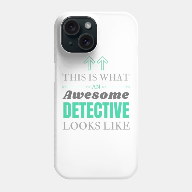 detective Phone Case by Mdath