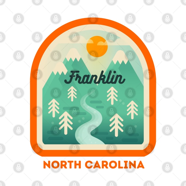 Franklin North Carolina NC Tourist Souvenir by carolinafound