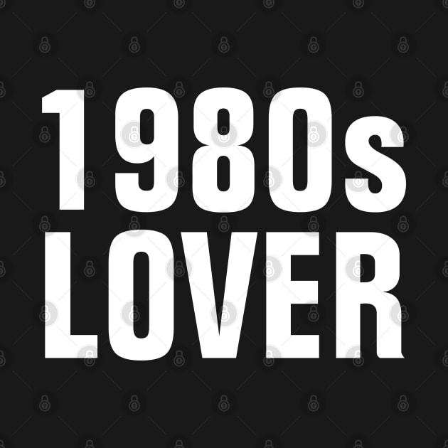 1980s Lover - Simple Text by SpHu24