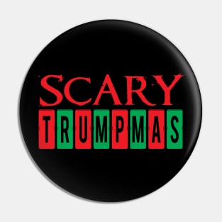 Scary Trumpmas | Original Design Pin