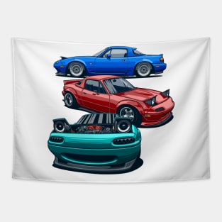 MX5 Miata NA Tapestry