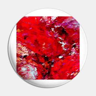 Red Rocks Abstract Pin