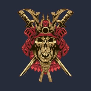 skull samurai T-Shirt