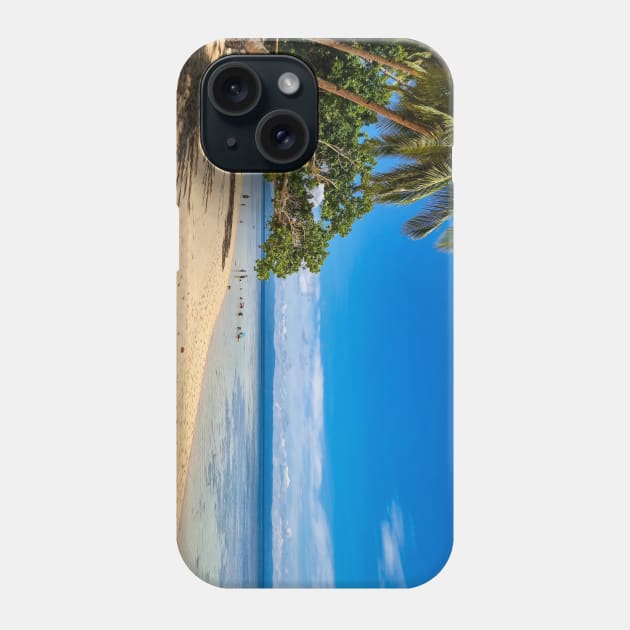 Panaraga Beach, Barobo, Surigao del Sur, Mindanao, Philippines Phone Case by Upbeat Traveler