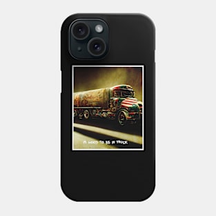 trucker life Phone Case