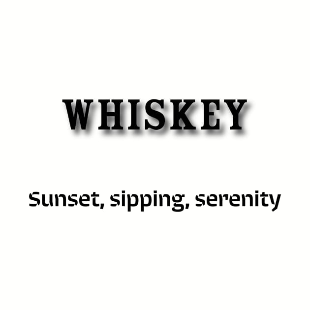 Whiskey: Sunset, sipping, serenity by Old Whiskey Eye