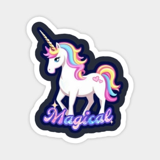 Magical Unicorn Magnet