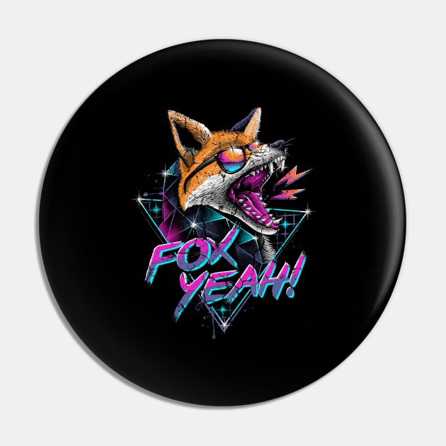 Fox Yeah cyberpunk Pin by Virtue in the Wasteland Podcast