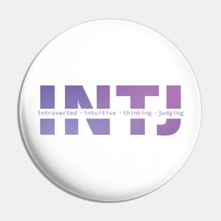 INTJ Personality Pin