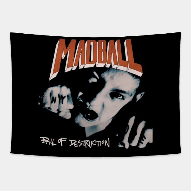 Ball of Destruction Tapestry by Coffee Black Victory 