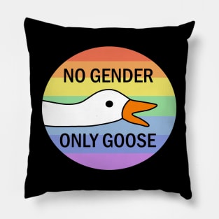 No gender only goose Pillow