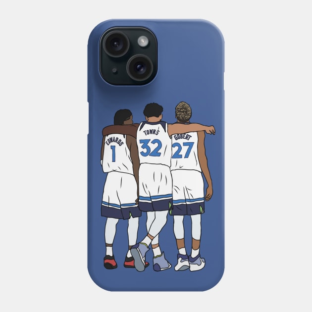 Ant, KAT & Gobert Phone Case by rattraptees