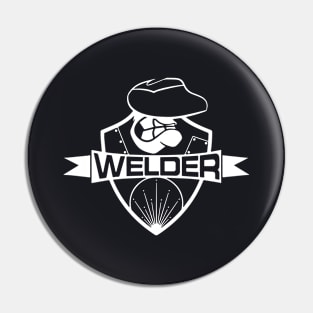 Welder Lean Mean Welding Machine Birthday Gift Novelty Present Mig Tig Welder T Shirts Pin