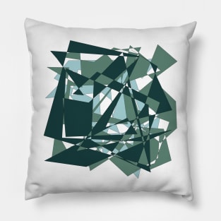 Wacky geometric shapes Pillow