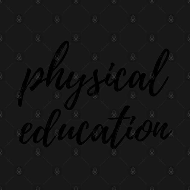 Physical Education Binder Label by stickersbyjori