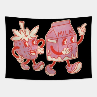 Strawberry milk Tapestry