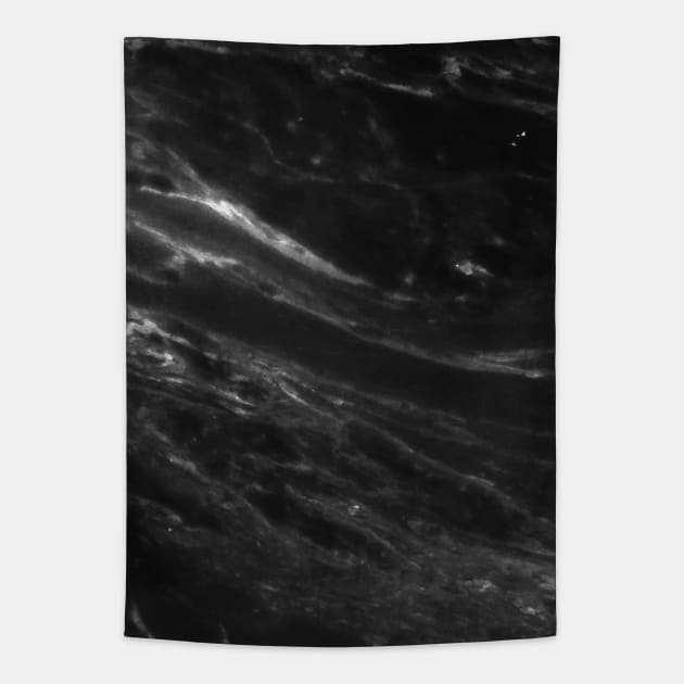 Black Marble Tapestry by Scar