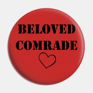 Beloved Comrade Heart III Pin