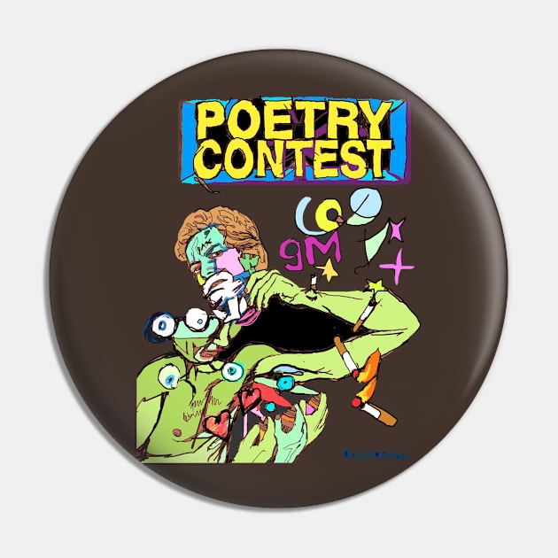 Poetry Contest Pin by DaxNorman