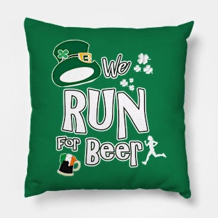 Funny St Patricks Day Shirt Pillow