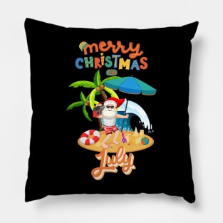 Christmas in July Pillow