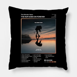 The Wonder Years - The Hum Goes on Forever Tracklist Album Pillow