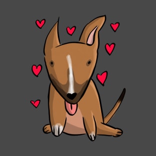 I <3 my Bull Terrier #2 T-Shirt