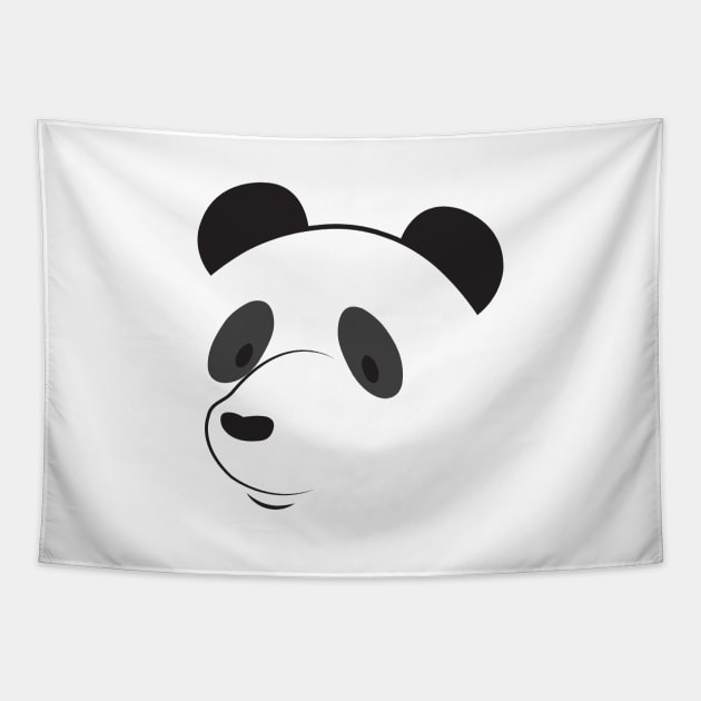 Panda bear Tapestry by dddesign