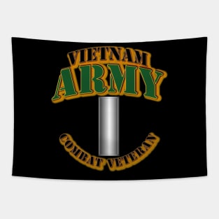 ARMY -  1st LT - Dress - Vietnam - Combat Vet Tapestry