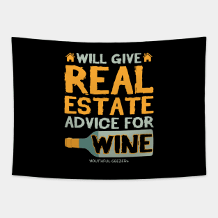 Will Give Real Estate Advice For Wine Tapestry