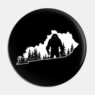 Kentucky Bigfoot Pin