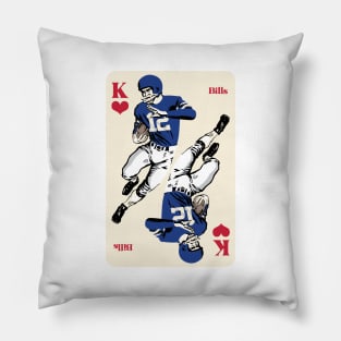 Buffalo Bills King of Hearts Pillow