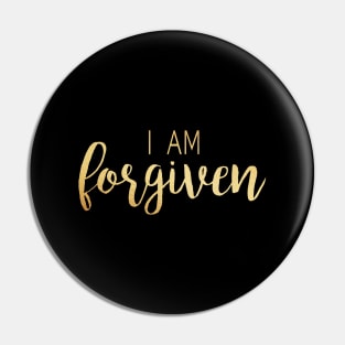 I am forgiven Pin