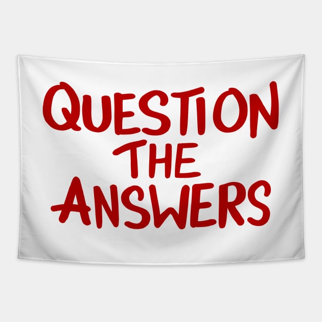 Question The Answers Tapestry by CeeGunn