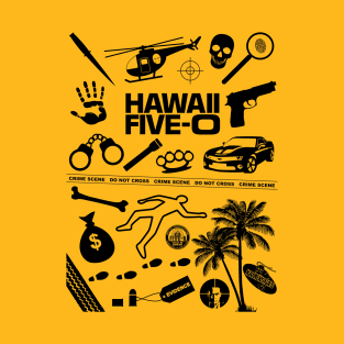 Hawaii Five-O Icons T-Shirt