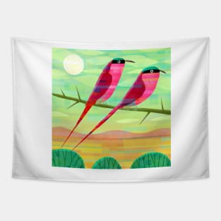 Carmine Bee-eater Tapestry