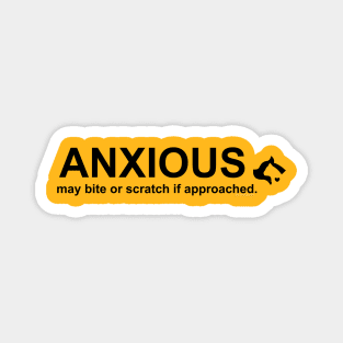 Pet Walker caution Anxious Magnet