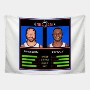 Brunson & Randle - NBA Jam Edition Tapestry