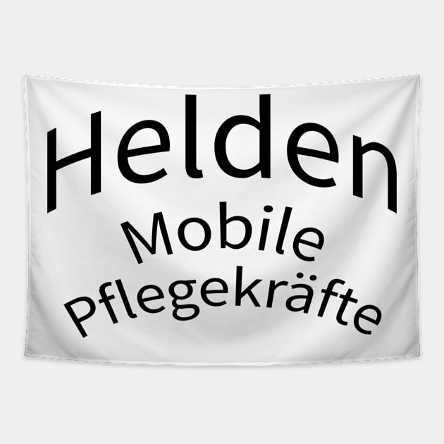 Helden Mobile Pflegekräfte im Einsatz Tapestry by Onlineshop.Ralf