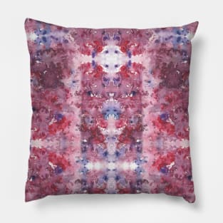 Shades of Love Liquid Paint - Watercolor Rain Painting Mirror Pattern Pillow