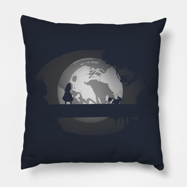 Alice and the Moon Pillow by Eterea