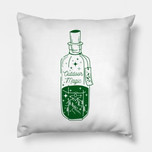 Outdoor Magic Potion Elixir Pillow