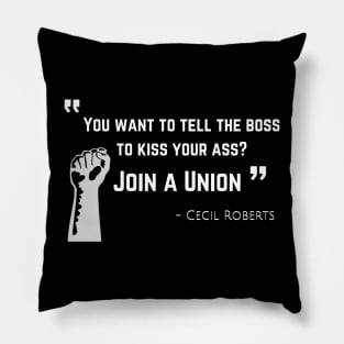 Join a Union Yt Pillow