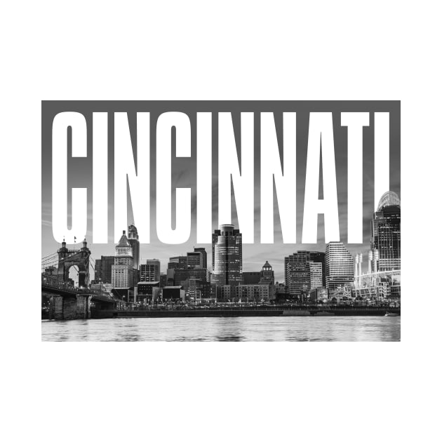 Cincinnati Cityscape by PLAYDIGITAL2020